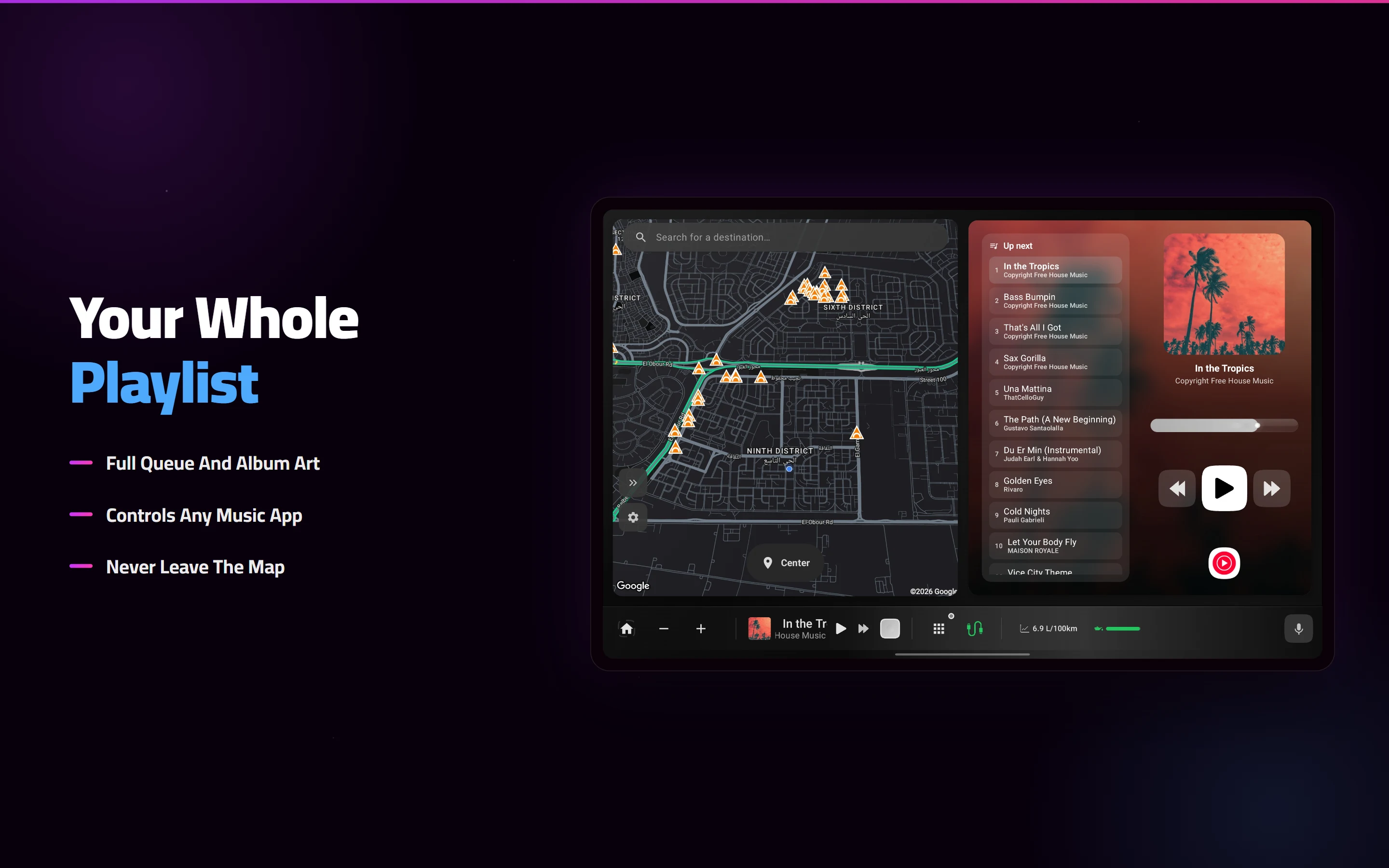 Car Nebula Launcher screenshot